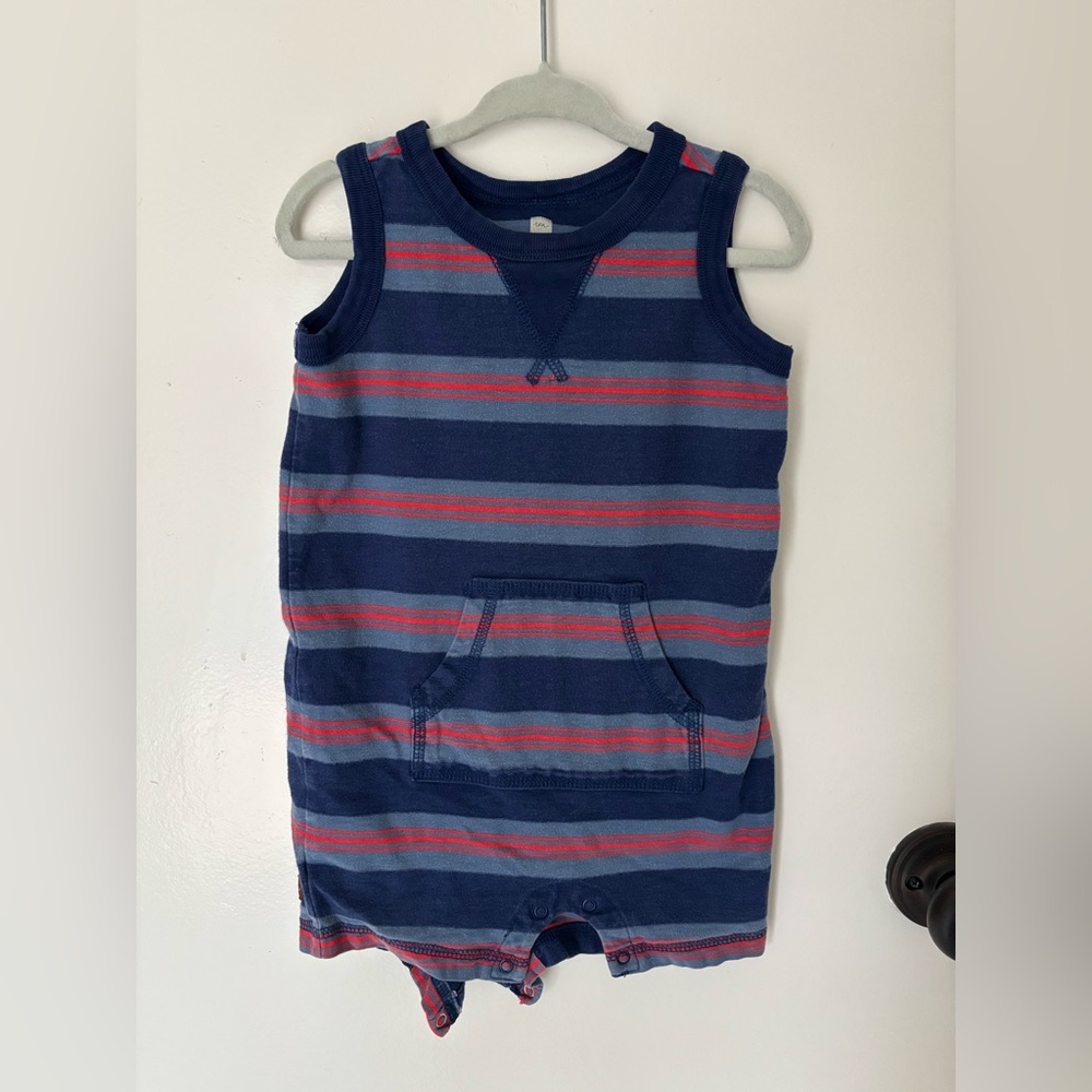 Tank baby romper